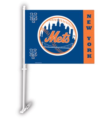 New York Mets Car Flag