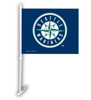 Seattle Mariners Car Flag