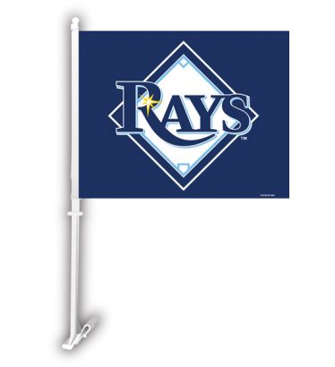 Tampa Bay Rays Car Flag