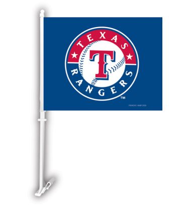 Texas Rangers Car Flag