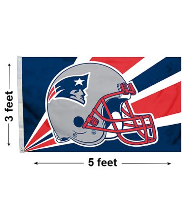 3'x5' New England Patriots Helmet Outdoor Flag