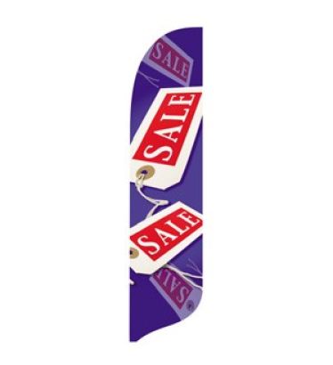 2'x11' Sale Tag Wave Banner